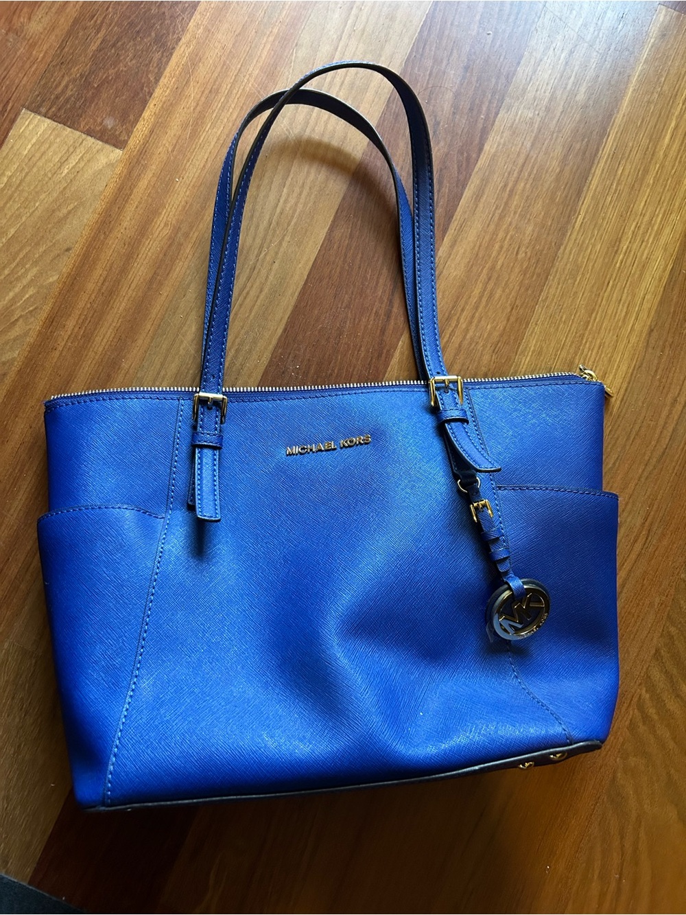 Michael Kors Cobalt Shoulder Purse